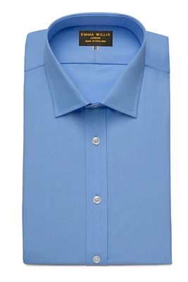 Azure Superior Cotton Shirt