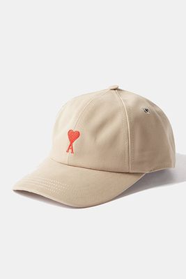 Embroidered Cotton Baseball Cap from AMI