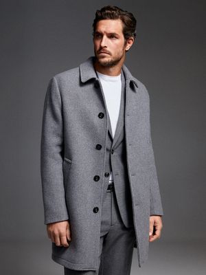 Wool Tailored Coat | £119.99