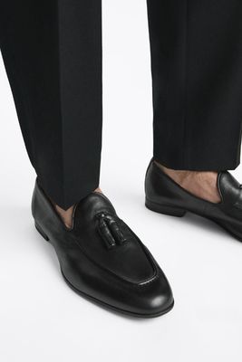 Soft Leather Loafers from Zara