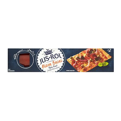 Just-Rol Pizza Dough Thin Crust With Tomato Sauce