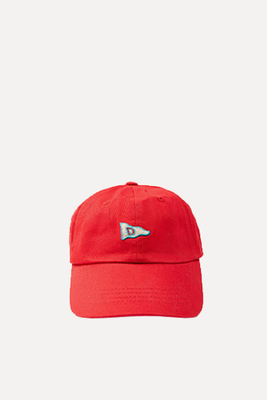 Cotton Twill Baseball Cap   from Drakes