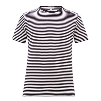 Striped Cotton-Jersey T-Shirt from Sunspel