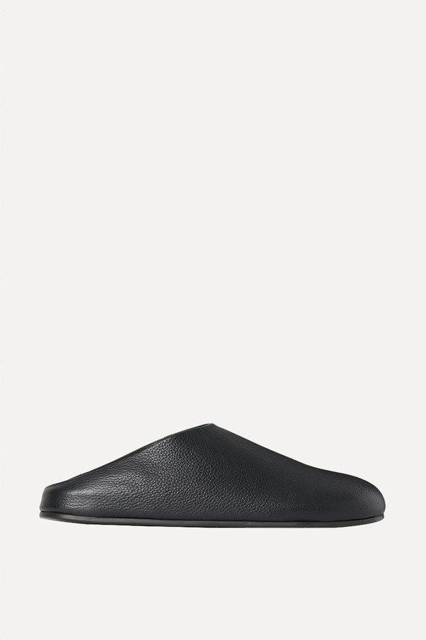 Hudson Suede Slippers  from The Row