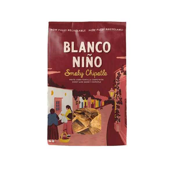 Smoky Chipotle Tortilla Chips from Blanco Niño