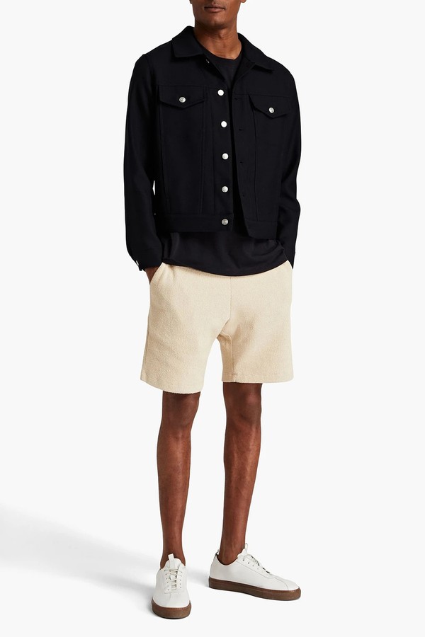 Wool-Blend Twill Jacket from SANDRO
