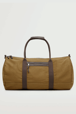 Canvas Bowling Bag from Mango