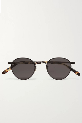 Wilson Round-Frame Sunglasses from Garrett Leight California