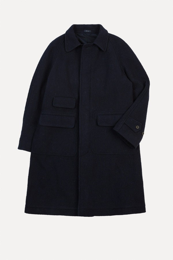 Donegal Wool Raglan Coat from Drakes