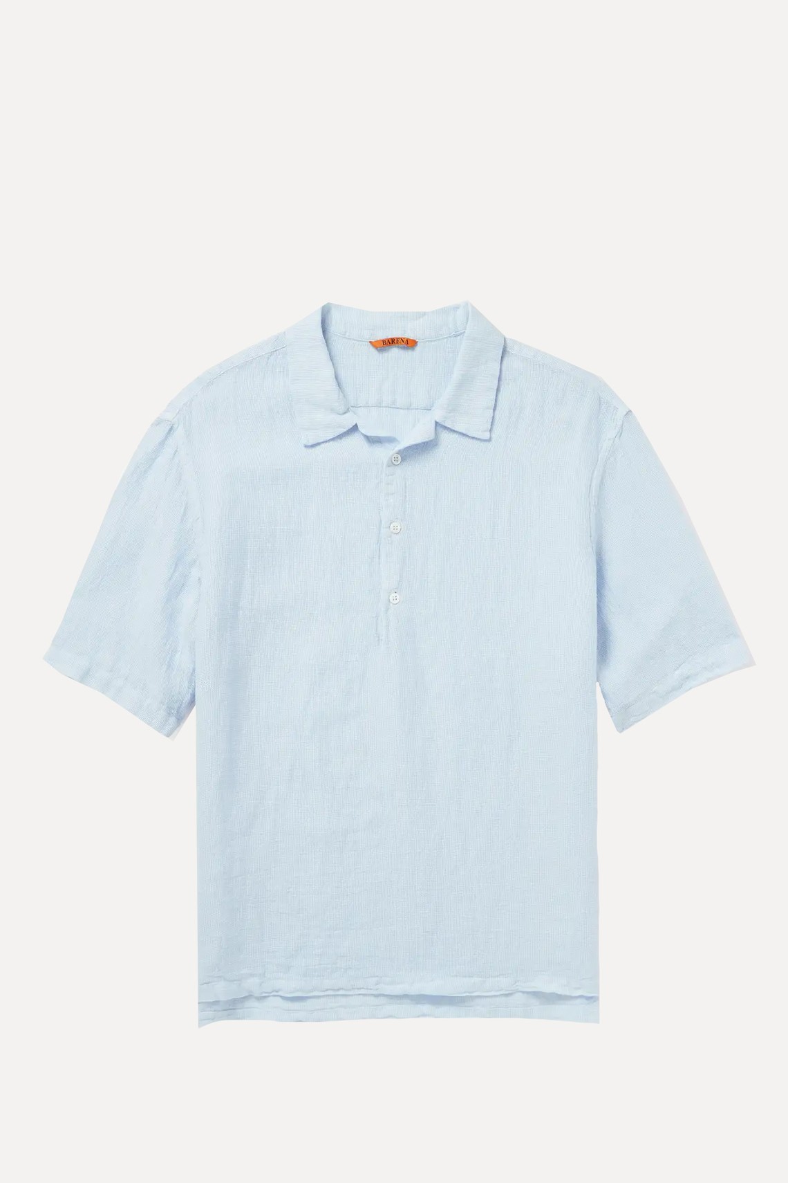 Linen and Cotton-Blend Polo Shirt from Frescobol Carioca 