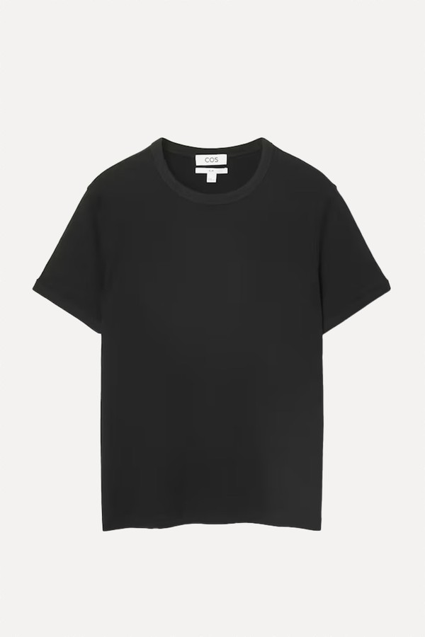 Slim Ribbed Cotton T-Shirt from COS