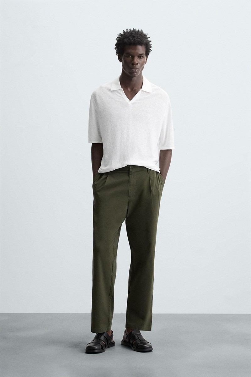 Lightweight Relaxed Fit Trousers