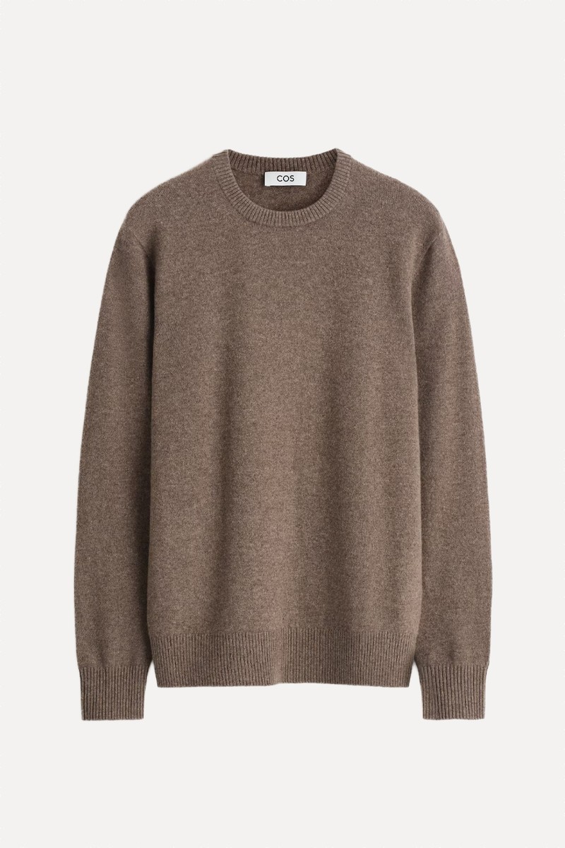 Seamless Cashmere Crew-Neck Jumper