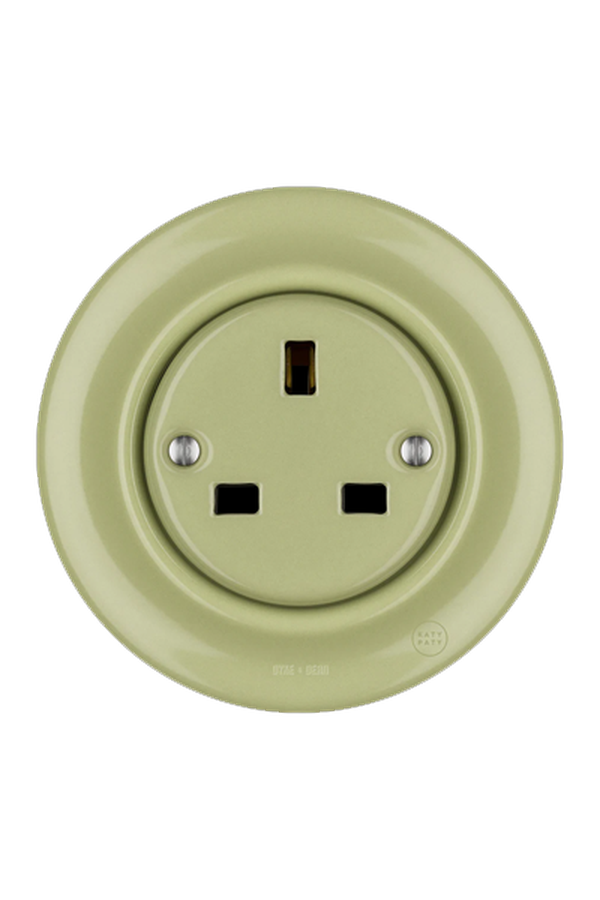 Porcelain Wall Socket  from Dyke & Dean 