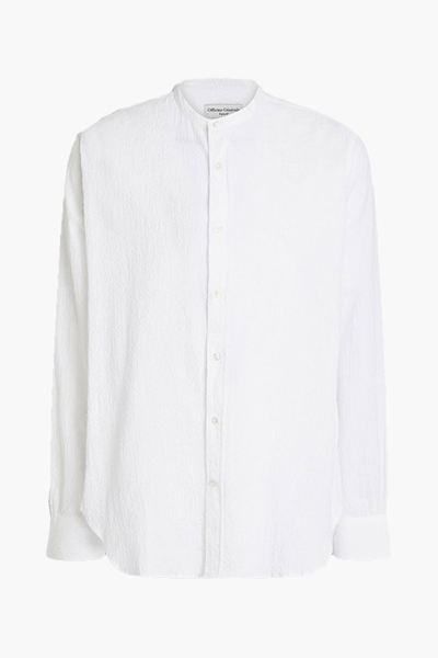 Gaspard Cotton-Blend Seersucker Shirt from Officine Générale