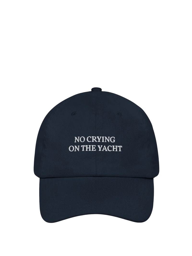 No Crying On The Yacht Cap 