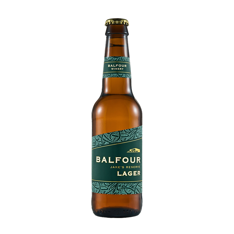 'Jake's Reserve' Lager 12x330ml from Balfour 