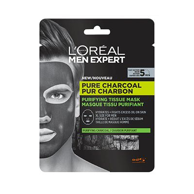 Expert Charcoal Tissue Mask from L'Oreal Men