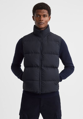 Quilted Puffer Vest from Reiss