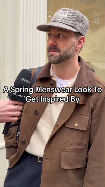 A Spring Menswear Look To Be Inspired By