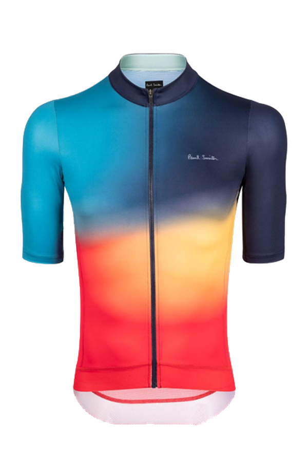 'Artist Stripe Fade' Race Fit Cycling Jersey from Paul Smith