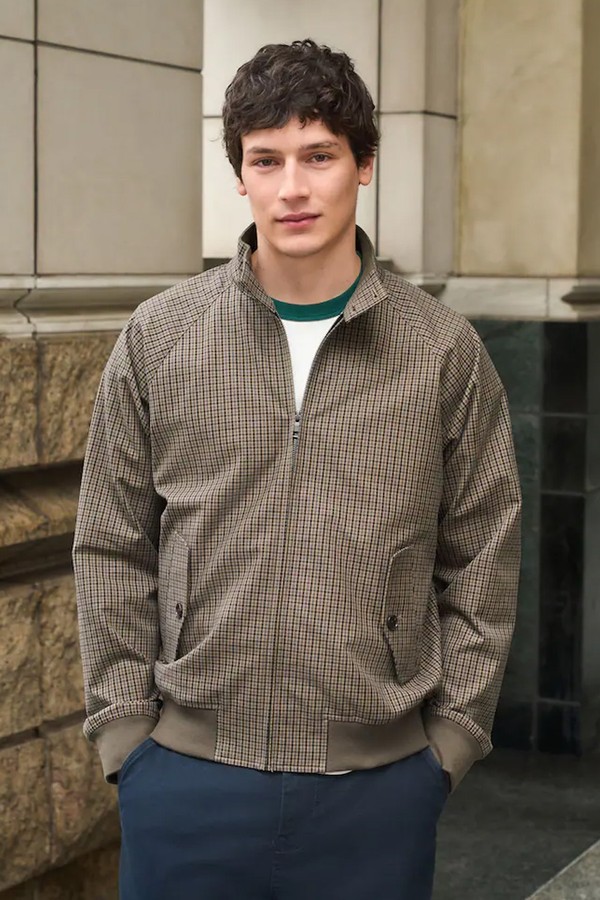 Shower Resistant Harrington Jacket