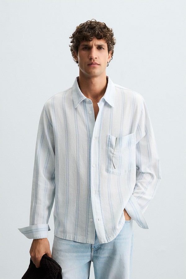 Striped Textured Shirt