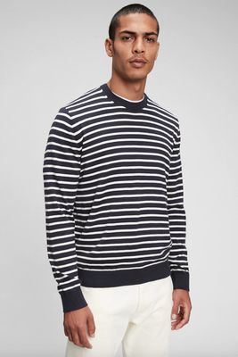Mainstay Stripe Crewneck Sweater, £29.95 | GAP