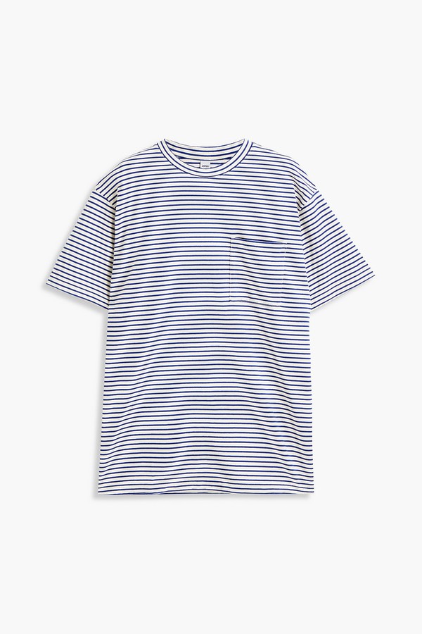 Striped Cotton Jersey T-Shirt