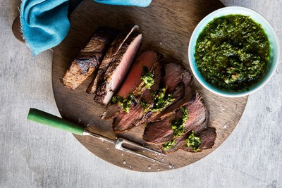 Roast Beef with Shallot Confit recipe