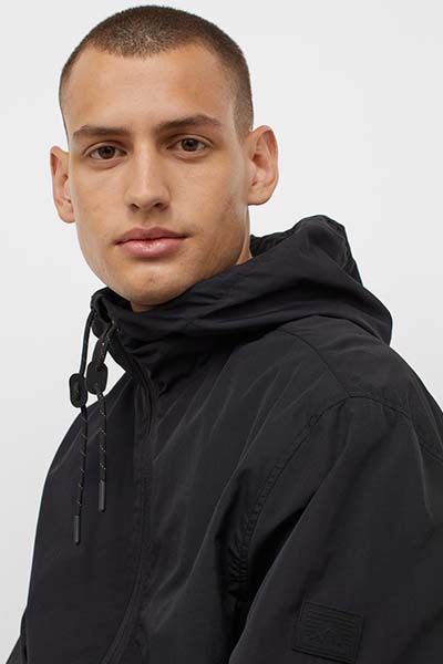 Nylon Windbreaker from H&M