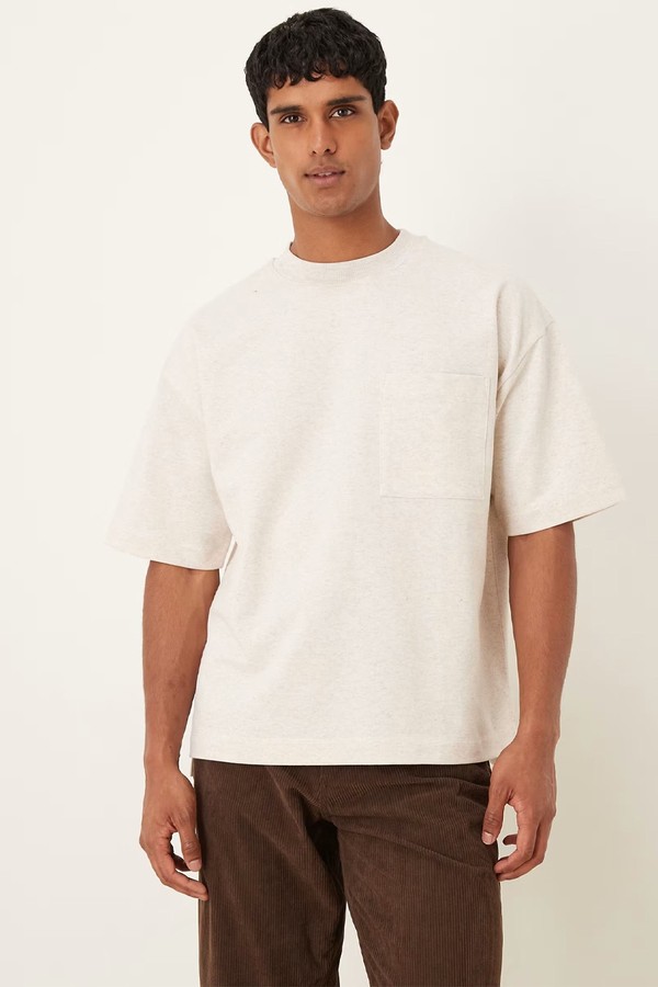 Heavyweight Oversized T-Shirt With Pocket  from ASOS DESIGN 