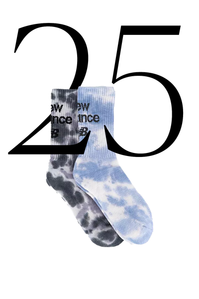 NB Tie Dye Midcalf Socks from New Balance 