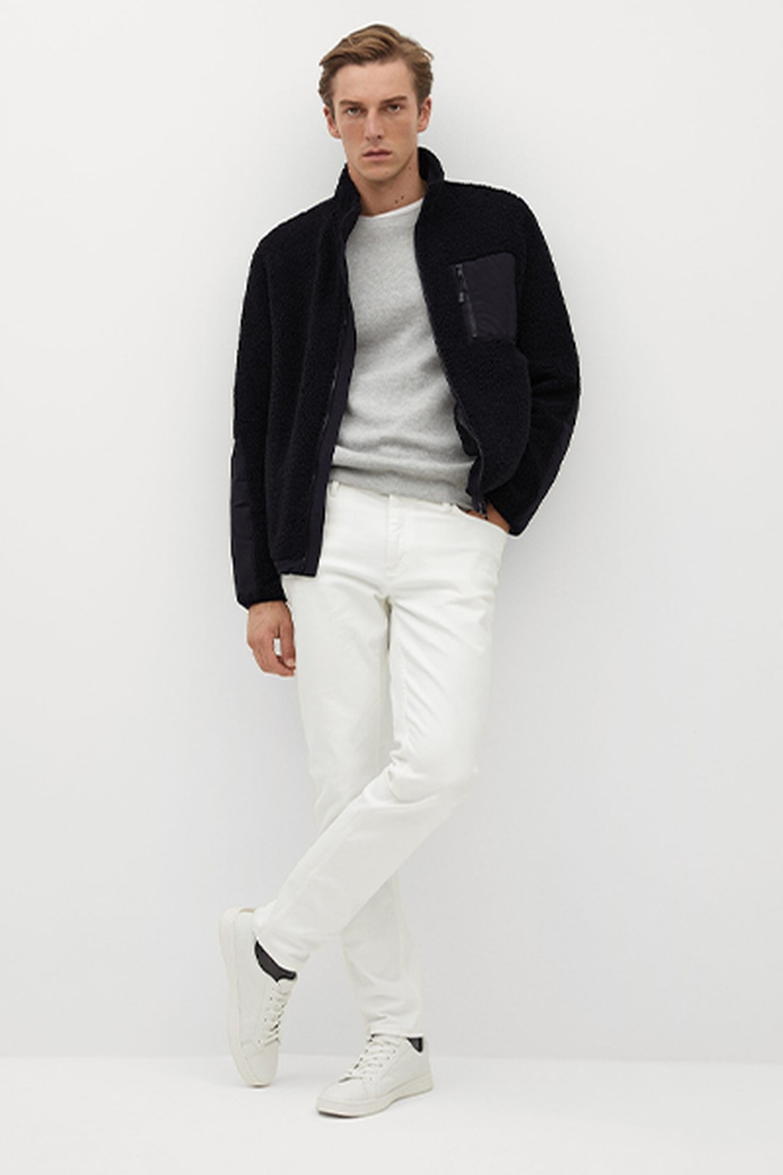 Faux Shearling Comfy Jacket