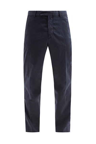 Tencel Blend Twill Straight Leg Trousers from Frescobol Carioca