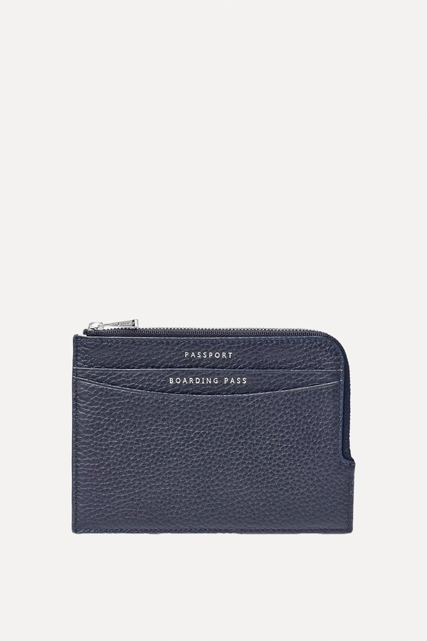 Zipped Travel Wallet from Aspinal Of London