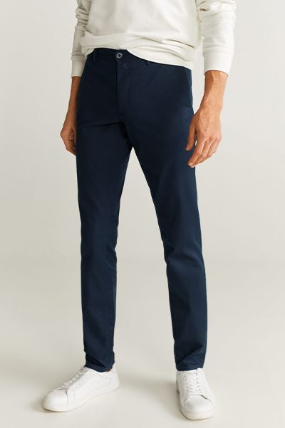 Slim Fit Chino Trousers