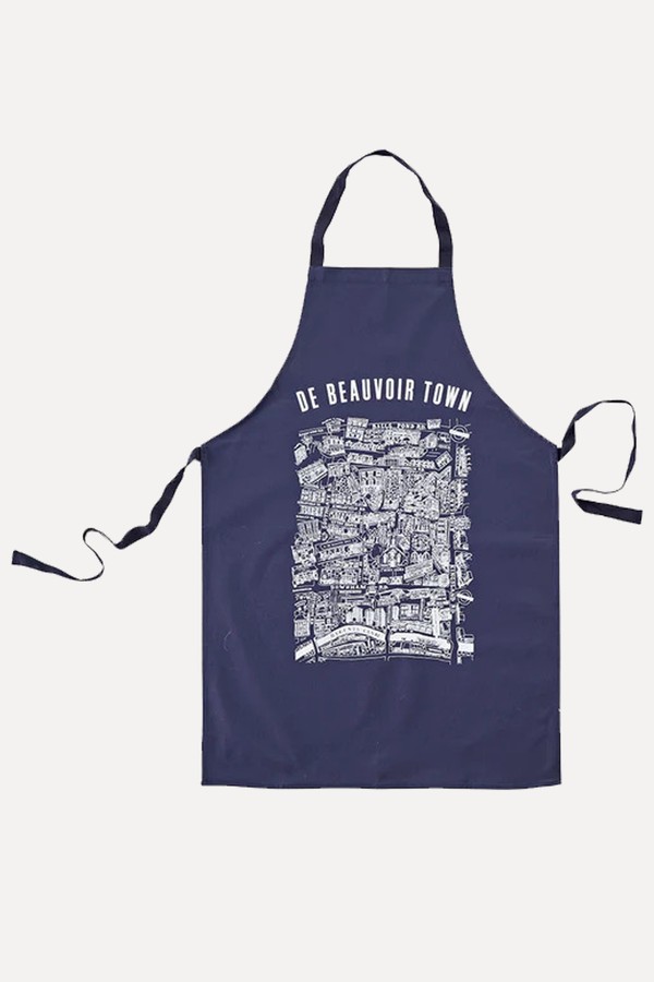 Map Design Apron from De Beauvoir Deli