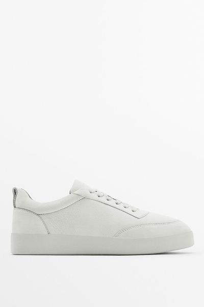 Nubuck Leather Trainers