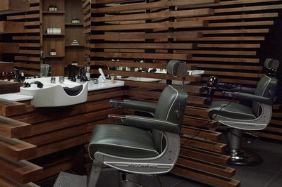 Speakeasy Style Barbershop Interior - Modern Barber