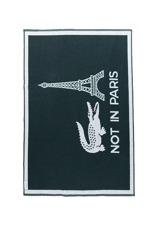 Not In Paris Towel  from Lacoste x Highsnobiety