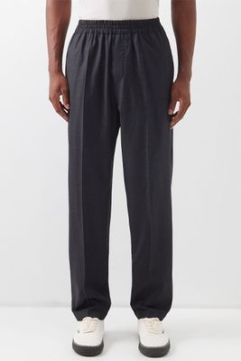 Nailos Prince of Wales-Check Wool Trousers from Isabel Marant