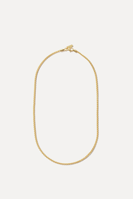 Gold Plated Rope Chain Necklace from Hatton Labs