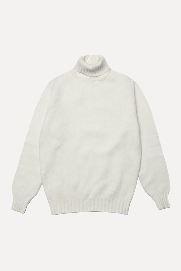 Newman Lambswool Roll Neck Jumper