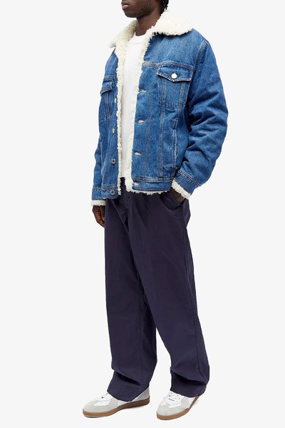 Denim Trucker Lined Jacket from AMI