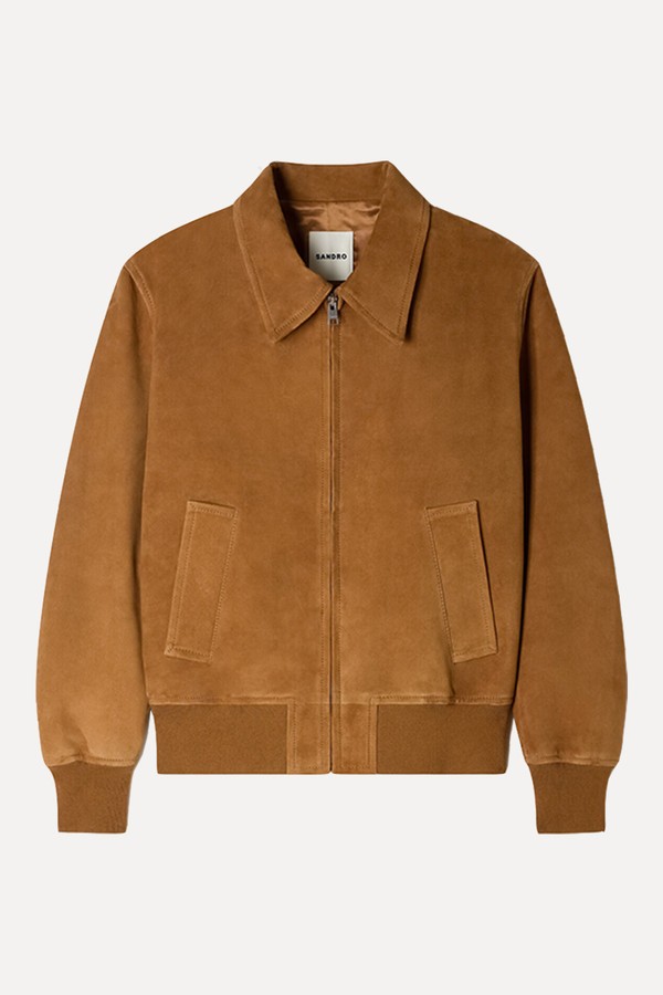 Goat Leather Jacket from Sandro