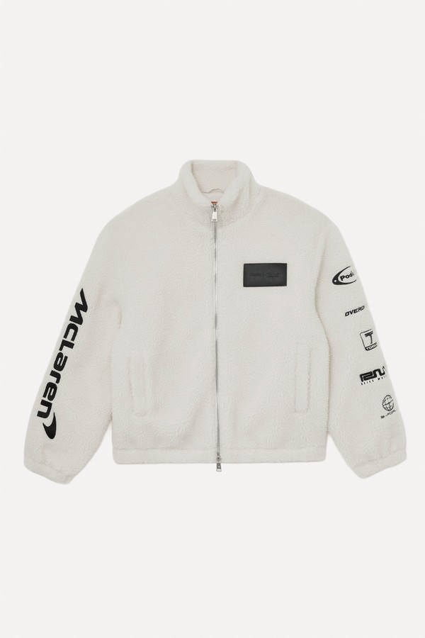 Nylo McLaren Racing Logo Fleece Jacket Unisex-Fit