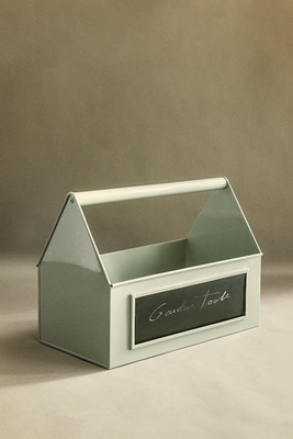 Lacquered Steel Gardening Box from Zara