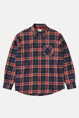 Relaxed Flannel Shirt Rebirth Multi from Nudie Jeans