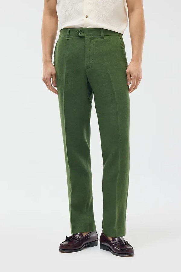 Tailored Linen Trousers